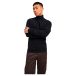 JACK & JONES Zwart Classic Waffle Rollkragenpullover