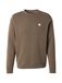 19V69 ITALIA Sweatshirt 'Nico' donkergroen