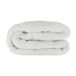 Gabel Nottetempo Donzen dekbed voor Frans bed, microvezel, zeer warm, polyester, wit, 205 x 200 x 2 cm
