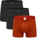 A-dam 3-Pack Ginger Scoutmap Boxershorts Heren Biologisch Katoen Meerkleurig XL