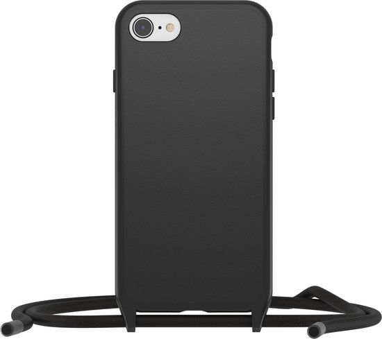 OtterBox React Necklace iPhone SE (2022/2020) Hoesje Koord Zwart