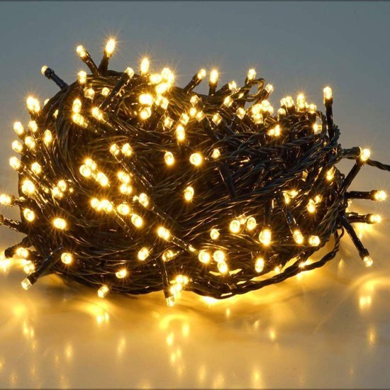 ABC-LED LED lichtketting kerst - 25 meter - warm wit - 360 leds