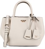 GUESS Amorette Girlfriend Satchel Handtas Schoudertas Cream White