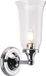 Steady Lighting Lampe murale rustique métal argent G9 16cm