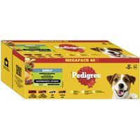 Pedigree DOGCARE hondenvoer portiezakjes chunks in saus Adult 40 x 100g