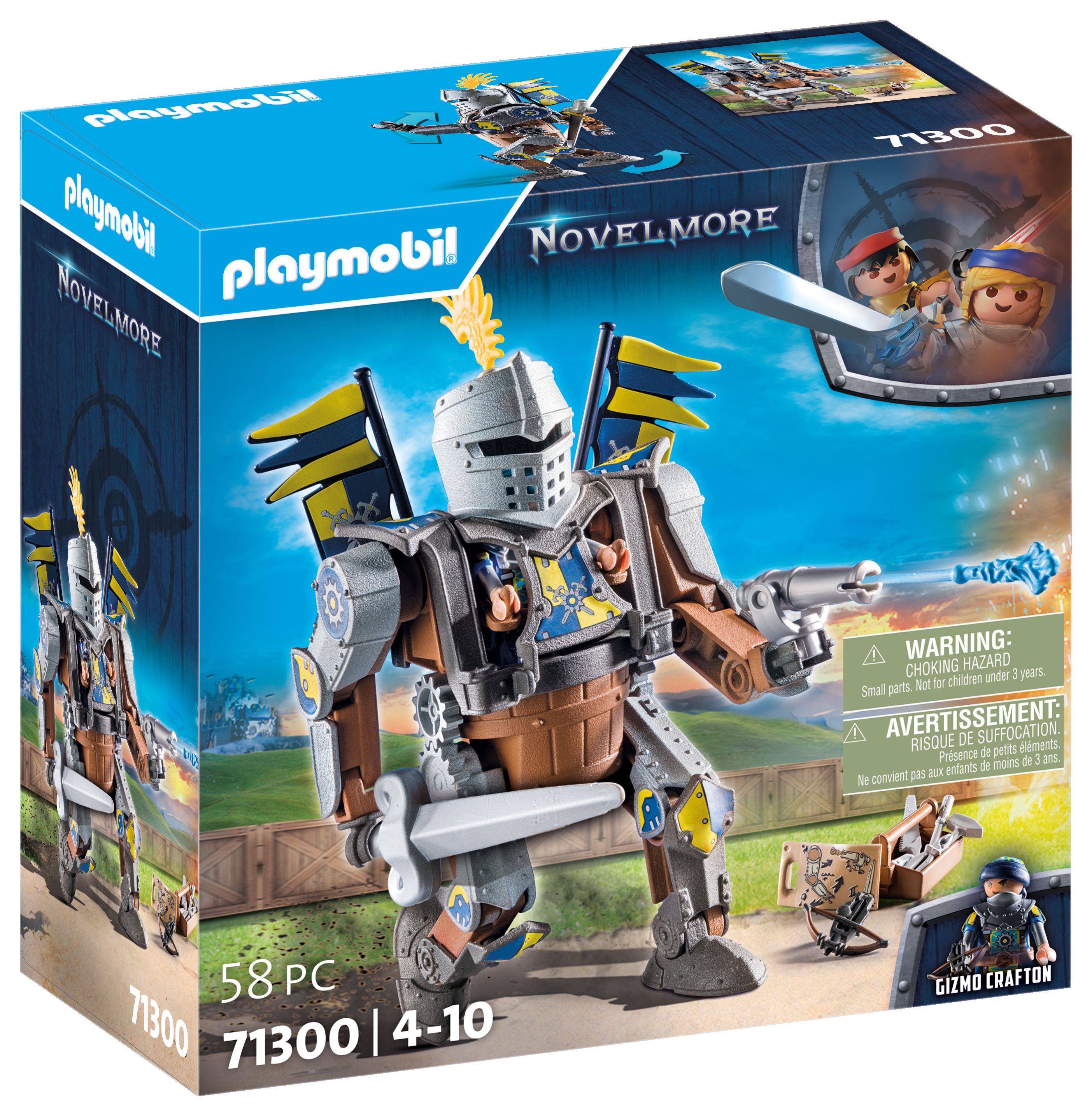 PLAYMOBIL Novelmore 71300 - Gevechtsrobot - Actie/Avontuur Speelgoedset - 4+ Jaar