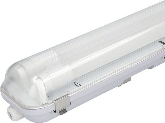 HOFTRONIC LED TL armatuur met lamp - 150cm - IP65 waterdicht - 48 Watt - 3000K - T8 G13 fitting