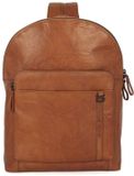 Spikes & Sparrow Leren Luiertas / Rugzak - 15 inch - Chicago - Brandy Cognac