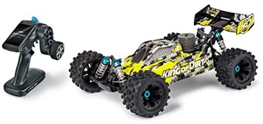 Carson 500202020 1:8 King of Dirt Buggy V25 GP RTR - RC verbrandingsmotor, op afstand bestuurbare auto, offroad, hoge kwaliteit, RC voertuig, RC model