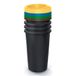Set KEDEN Set met 4 gerecyclede emmers, elk 25 l