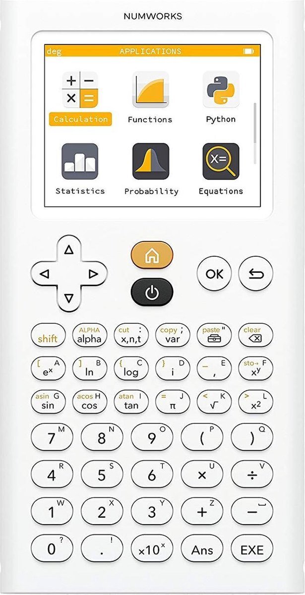 NumWorks Grafische rekenmachine