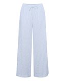Kaffe Icecat Kaffe Broek 'Sara' lichtblauw / wit