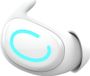 Avizar, slaapkoptelefoon, mono, dun, Bluetooth, met ENC-technologie voor helder geluid, wit