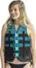 JOBE Gilet de natation unisexe 4 boucles turquoise