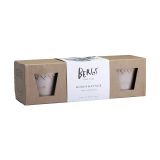 Bergs Potter Cache-pot Københavner Ø10 cm, Lot de 3 Rose