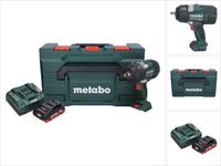 Metabo SSW 18 LTX 1450 BL Accuslagmoersleutel 18 V 1450 Nm Borstelloos + 1x Oplaadbare Accu 4.0 Ah + Lader + metaBOX