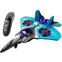 Afstandsbediening vliegtuig V17 Foam Drone Epp Batterijduur: 15 Min Blauw