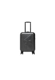 Emporio Armani Trolley voor cabine, stijf, Gun Metal, ABS, 36 x 56 x 21 cm, 4 wielen spinner, TSA-hangslot, combinatie met 3 cijfers