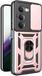 Techsuit Hoesje geschikt voor Xiaomi Redmi 15 - Camshield Back Cover - Roségoud