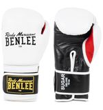 Benlee Sugar Deluxe Leren Bokshandschoenen Wit 12 oz