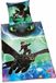 Herding DREAMWORKS DRAGONS Dekbedovertrek Eenpersoons 140x200 cm Katoen Groen