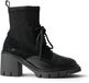 Hispanitas Zurich bottines en cuir noir