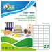 Tico PG4-6128 etiketten, rechthoekig, 100 FF, 61 x 28, wit