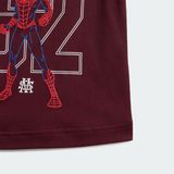 Adidas Sportswear Adidas Marvel Spider-Man T-Shirtset - Kinderen - Bordeaux