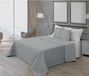 BELUM Decolores Sprei Liso Zilverkleurig Satijn 250 x 270 cm