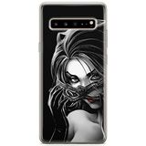 ERT GROUP Telefoonhoes voor Samsung S10 5G origineel en officieel gelicentieerd DC-patroon Catwoman 004 optimaal aangepast aan de vorm van de mobiele telefoon, hoes van TPU