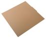 Imprimante 3D plaque de construction, 500x500 mm, surface PEI double face, magnétique et flexible