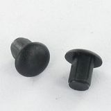 Bouchon Diamètre Du Corps 5.4 Diamètre De Tête: 15 Longueur Sous Tête 7.4 Polyéthylène Noir - 100 Pièces