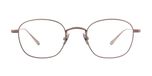 Garrett Leight Cascade M Lunettes de vue unisexe marron carrées 48mm