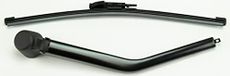 Taros Trade 244-0603-L-117373 Achterruitenwisserarm en bladenset, 292 mm