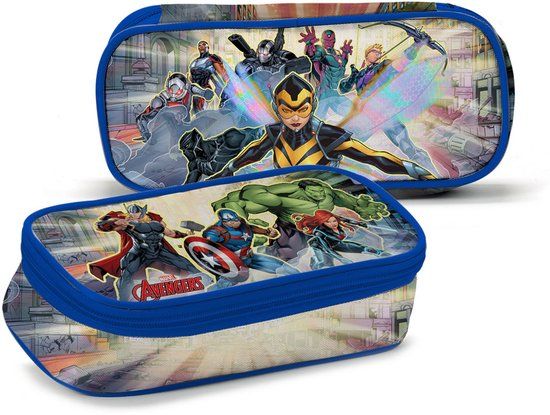 Marvel Etui Avengers Junior 22 X 5 Cm Polyester/satijn