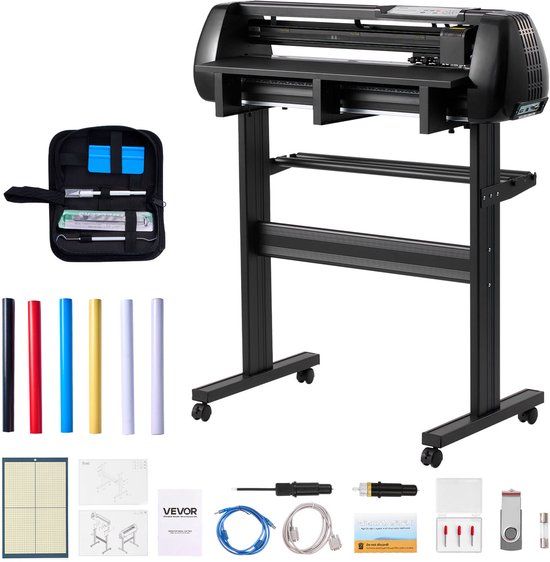 Vevor Vinylsnijmachine 72 cm Zwart