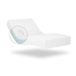 Gerialife® Visco-elastische matras, 80 x 200 cm, dikte 20 cm, fris en zacht weefsel, geschikt voor beweegbare en normale bedden