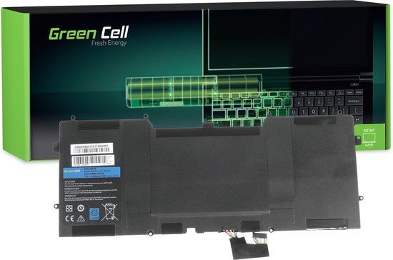 Dell GREEN CELL Batterij voor Dell XPS 13 9333 L321X L322X XPS 12 9Q23 9Q33 L221X / 7,4V 6300mAh