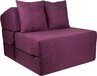 Viking Choice Luxe Opvouwbaar Logeermatras - Violet - 200x70x15cm - Met Kussens