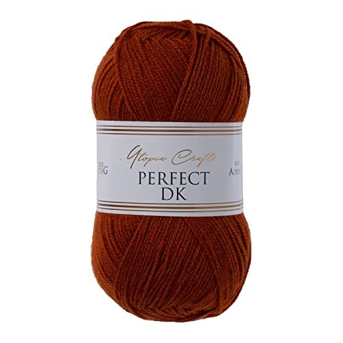 Utopia Crafts DK dubbel breiend garen, 100g (kersenhout)