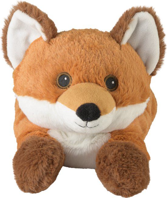 Warmies Warmteknuffel Vos - Bruin - 33 cm - Pittenzak