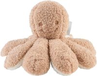 Nattou TEDDY Knuffel - Octopus - 20 cm - Karamel