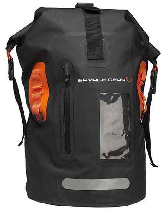 Savage Gear Rollup Droge Zak 40l Zwart