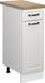 Vicco R-Line Keukenonderkast – 30 cm, WB Eik Wit Landhuis