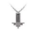Behemoth Alchemy Carta LTD. Behemoth Cross Hanger zilverkleurig Staal