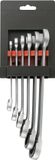 TOOLCRAFT 824124 Steek-ringratelsleutelset 6-delig Sleutelbreedte (metrisch) 8 - 19 mm