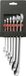 TOOLCRAFT 824124 Steek-ringratelsleutelset 6-delig Sleutelbreedte (metrisch) 8 - 19 mm