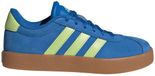 Adidas VL Court 3.0 Sneakers Junior Blauw-Groen Suède Unisex Kinderen