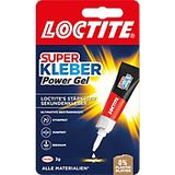 LOCTITE SuperGlu Gel, 4 g, transparant, druppelvrij