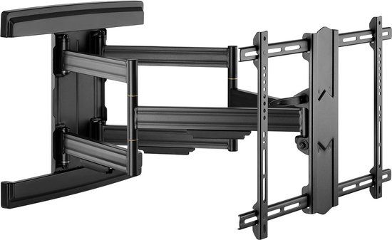 Goobay Tv muurbeugel voor 37-70 inch schermen - Pro - Kantelbaar en Draaibaar - Tot 70kg - Zwart